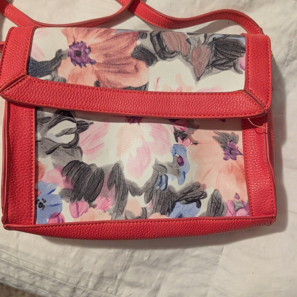 Floral Coral Women's Bag